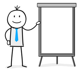 Leere Textfläche / Präsentation / Schulung / Seminar / Flipchart 