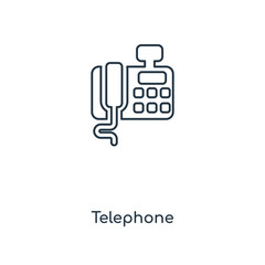 telephone icon vector
