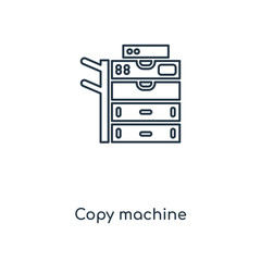 copy machine icon vector