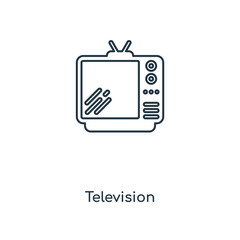 television icon vector