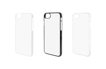 Phone case for protection  on isolated background with clipping path.