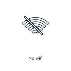 no wifi icon vector