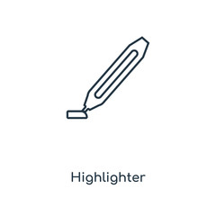 highlighter icon vector