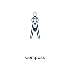 compass icon vector