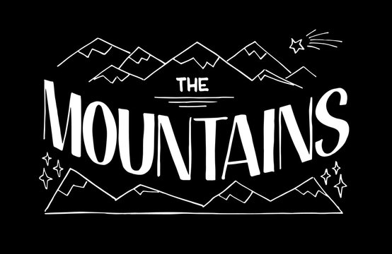 Lettering The Mountains