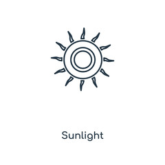 sunlight icon vector