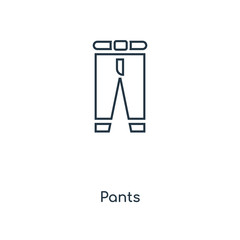 pants icon vector