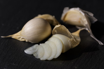 Sliced Garlic