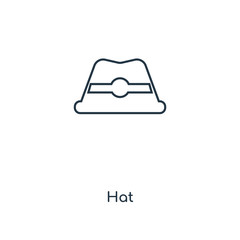 hat icon vector