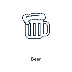 beer icon vector