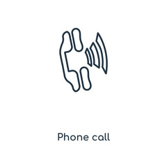 Naklejka na ściany i meble phone call icon vector