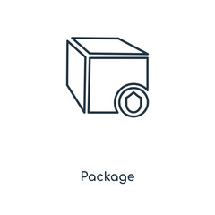 package icon vector