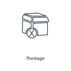 package icon vector