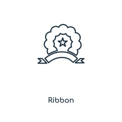 ribbon icon vector