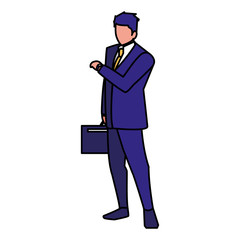 avatar businessman icon 
