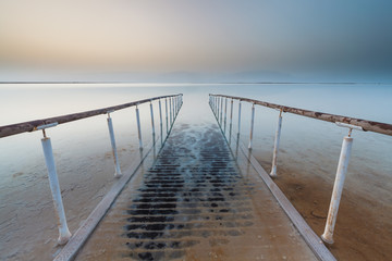 Fototapeta premium Beautiful view of the Dead Sea .