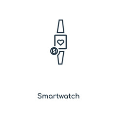 smartwatch icon vector