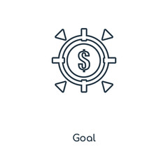 goal icon vector