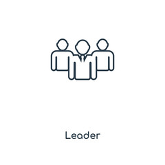 leader icon vector