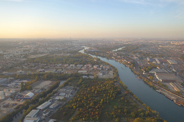 seine vue aérienne