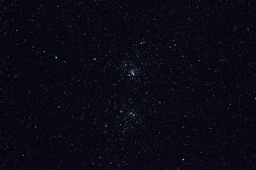 Obraz na płótnie Canvas Milky Way stars photographed with astronomical telescope. 