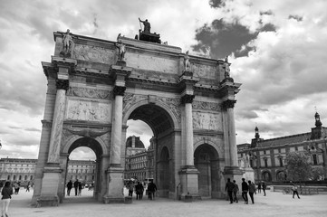 Fototapeta premium Arc de Triomphe de Carrousel, Paris