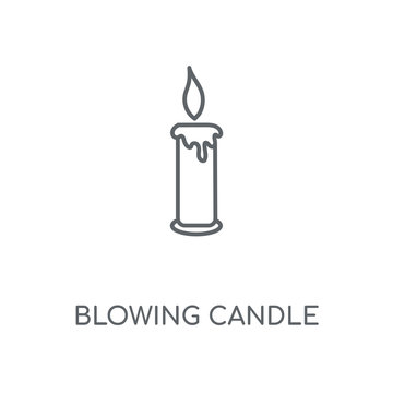 Blowing Candle Icon