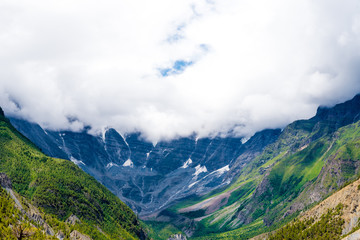 Obraz premium Nature view in Annapurna Conservation Area, Nepal