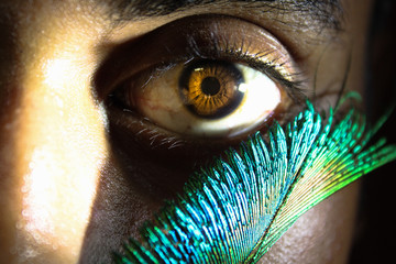 the love with the eye