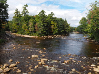 Zweigung des Saco Rivers, New Hampshire