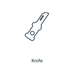 knife icon vector