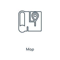 map icon vector