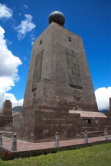Mittad del mundo, middle of the world t latitude 0 in Ecuador