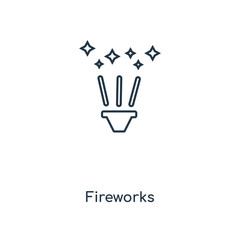 fireworks icon vector