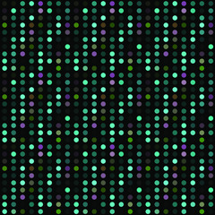 Obraz premium Seamless abstract pattern background with a variety of colored circles.