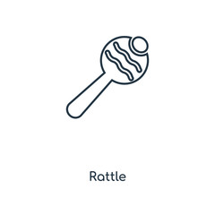 rattle icon vector