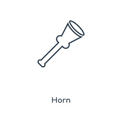 horn icon vector