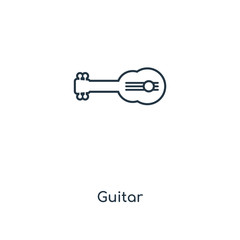 guitar icon vector