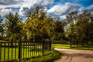 park in autumn