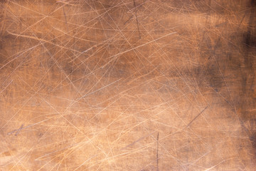 Vintage copper texture, bronze metal surface background