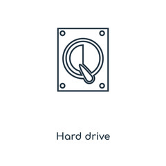 hard drive icon vector