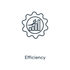 efficiency icon vector
