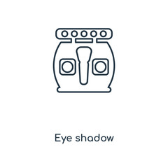 eye shadow icon vector