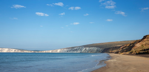 Isle of Wight Starcross England. United Kingdom. Coast Beach