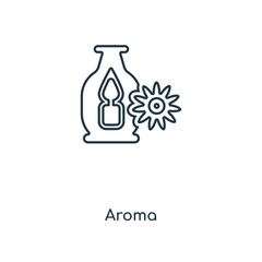 aroma icon vector