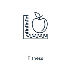 fitness icon vector