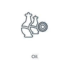 oil icon vector