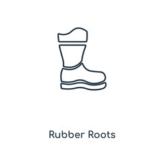 rubber roots icon vector