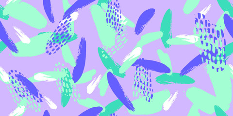 Trendy Fantasy Freehand Brush Strokes Composition,Illustration for Surface , Invitation , Notebook, Banner , Wrap Paper ,Textiles, Cover, Magazine ,Postcard Background ,Textile , Wallpaper, Fashion , 