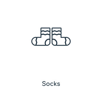 Socks Icon Vector